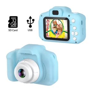 Dartwood 1080p Kinder Digitalkamera Farbdisplay Bildschirm 32GB SD-Karte enthalten - Bild 1 von 22