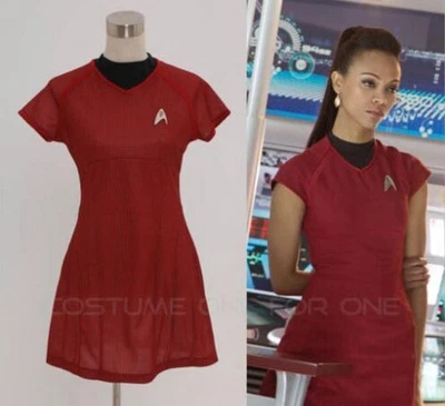 Star Trek Into Darkness Flota Estelar Uhura Vestido Disfraz Juegos con disfraces S-2XL Lo último Foto 1 de 4