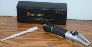 Portable Refractometer tester 0-32% Brix Scale - Picture 1 of 6