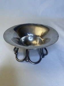 VTG 1940’s Spratling Sterling Silver Salt Condiment Bowl w Open Loop and Ball - Picture 1 of 10