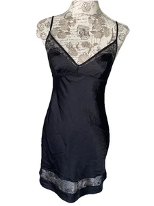 Victoria's Secret schwarzes Damen-Schlupfkleid Dessous Größe XS neu mit Etikett - Bild 1 von 9