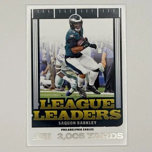 2025 Score League Leaders Saquon Barkley #3 Philadelphia Eagles 10*5 - Imagen 1 de 2