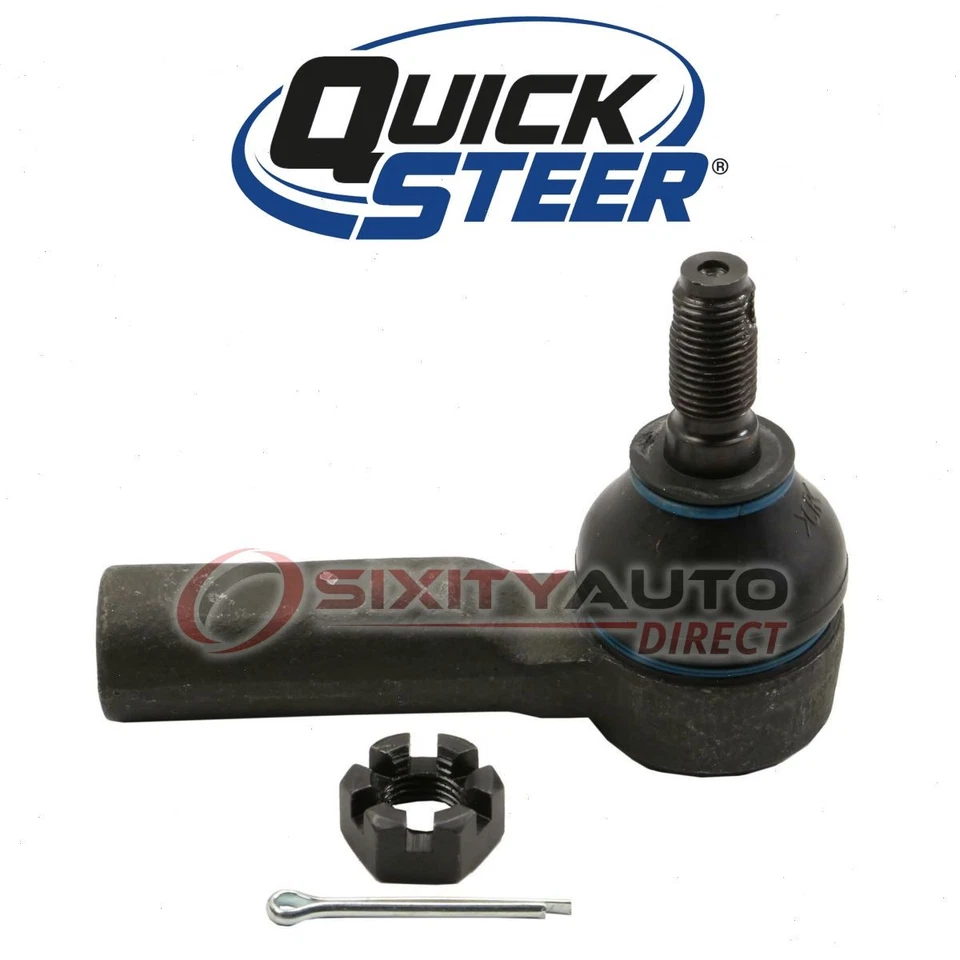 QuickSteer Outer Steering Tie Rod End for 1989-1997 Geo Prizm - Gear Rack bu - Изображение 1 из 4