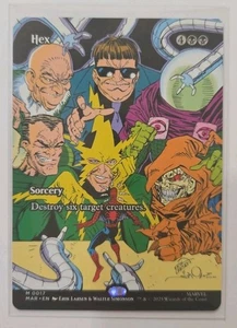 Hex (senza confini) Mythic Marvel's Spider Man MTG - Foto 1 di 2