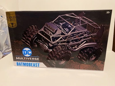 McFarlane DC Multiverse Etiqueta Dorada Caballeros Oscuros Death Metal Batmobeast Sellado Foto 1 de 4