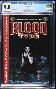 Blood Type #1 Miguel Mercado Variant Cover EC Comics Edition - CGC 9.8 - Picture 1 of 2