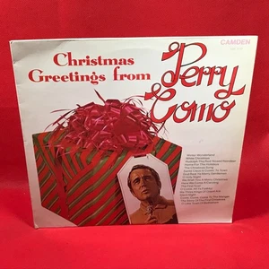Christmas Greetings From Perry Como 1972 UK VINYL LP Winter Wonderland White ## - Picture 1 of 4