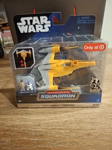 Star Wars Micro Galaxy Squadron Anakin Naboo N-1 Star fighter Target Exclusive - Picture 1 of 5