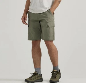 Wrangler Herren ATG Flex 10" Cargo Shorts, hellbraun, Größe 40 - Bild 1 von 5