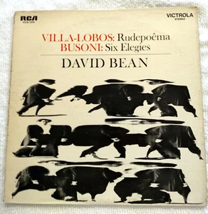 Villa-Lobos and Busoni: Rudepoema and Six Elegies. Vinyl LP - Picture 1 of 4
