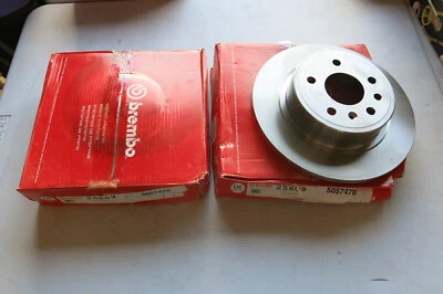 Rotor de freio Brembo compatível com 99-06 Saab 9-5; vendido como PAR (25609/5057476) - Imagem 1 de 2