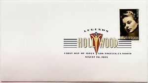 US Stamp 2015 Legends of Hollywood "Ingrid Bergman" Los Angeles 1PC FDC - MNH