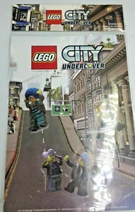 3 x LEGO CITY UNDERCOVER AUFKLEBER Blätter - Bild 1 von 1