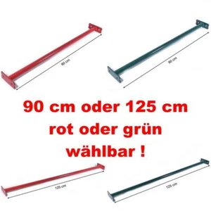 RECKSTANGE TURNSTANGE METALL TURNRECK RECK 90 / 125 CM ROT / GRÜN MIT SCHRAUBEN - Bild 1 von 17