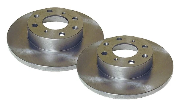 2 Brake Discs Front Solid Fits Rover 200 400 Cabriolet 89-96 239mm - Image 1 of 1