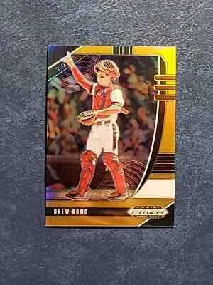 Drew Romo 2020 Panini Prizm Draft Picks PDP35 NEON ORANGE PRIZM 14/50  - Image 1 of 2
