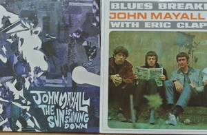 JOHN MAYALL The Sun Is Shining Down LP + BLUESBREAKERS & Eric Clapton LP Vinyl - Picture 1 of 3