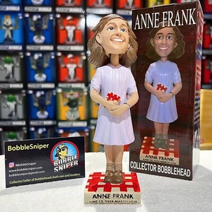 ANNE FRANK World War WWII Holocaust German Jewish Diarist Exclusive Bobblehead - Picture 1 of 9