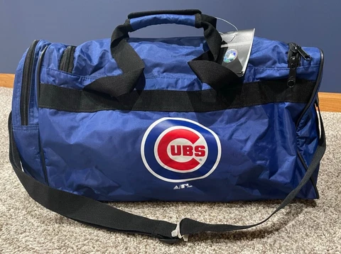 Chicago Cubs adidas Blue Duffel Bag- New w/ Tags - approximately 20" x 12" x 11" Cover