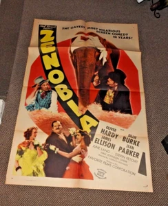 Original Movie Poster, 1947 movie Zenobia with Oliver Hardy - Picture 1 of 9