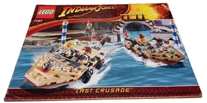 2009 Lego Indiana Jones Venice Canal Chase Instruction Manual Only 7197 - Picture 1 of 2
