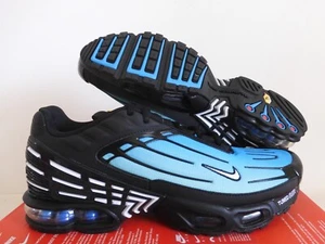 Nike Air Max Plus 3 III TN Black-White-Laser Blue Sz 10 [FQ2417-001] - Picture 1 of 5
