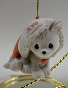 Precious Moments Ornament CAT dated 2014 141049 BX FREEusaSHP - Picture 1 of 2