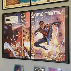 FRAMED 2019 Marvel Spider-Man: Miles Morales PS4/PS5 Video Game Wall Art - Picture 1 of 8
