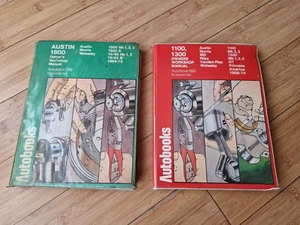 2 x Austin 1100, 1300, 1800 Morris MG Riley Workshop Manuals - Picture 1 of 17