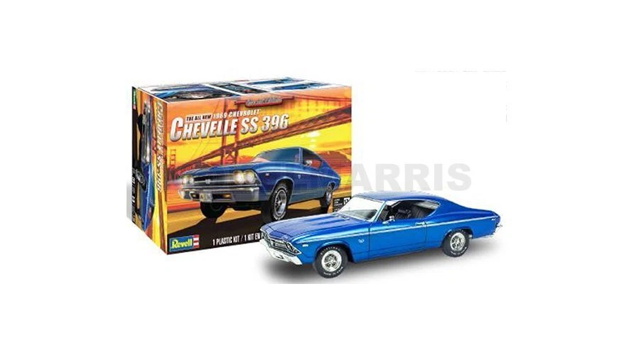 '69 Chevelle SS 396 1 25 Plastic Model Kit 14492 MONOGRAM
