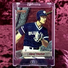 John Olerud 1994 Bowmans Best Red Parallel #62 Toronto Blue Jays Legends Jersey