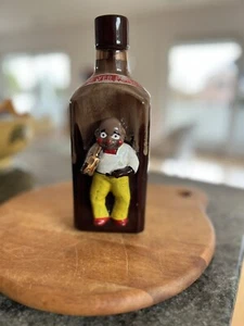 Vintage Redware Schnapsflasche El Stinko Bommel Saft Dekanter Hergestellt in Japan - Bild 1 von 6