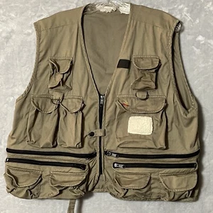 Blackhawk Vest Mens Large Brown Fishing Hunting Sport Outdoors Vintage - Picture 1 of 22