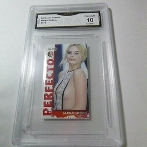 MARGOT ROBBIE BARBIE HARLEY QUINN MILLHOUSE MINI PERFECTO # 573 # 2/3 GRADED 10