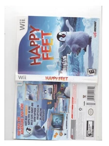 Happy Feet Nintendo Wii ARTWORK ONLY Authentic Origin - Picture 1 of 1