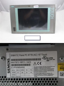 Panel operador Siemens PPC 677B 6AV7872-0BF31-1AC0 6AV7872-OBF31-1AC0 - Imagen 1 de 1