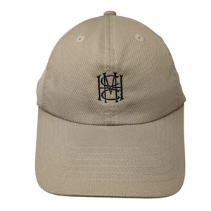 Imperial Strapback Hat Tan One Size Adjustable Embroidered 6 Panel - Picture 1 of 8