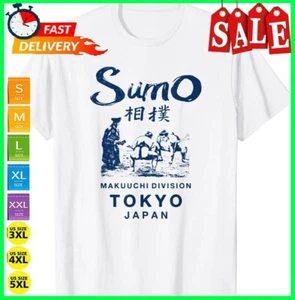 Sumo Wrestling Japan Tokyo Japanese Vintage Tee T-Shirt S-5XL - Picture 1 of 7