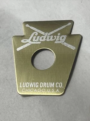 Ludwig Keystone Chicago Drum Badge- Repro