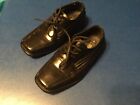 Boys Stacy Adams Childs Sz 14? Demill Black Lace Up Worn Once Wedding/Church