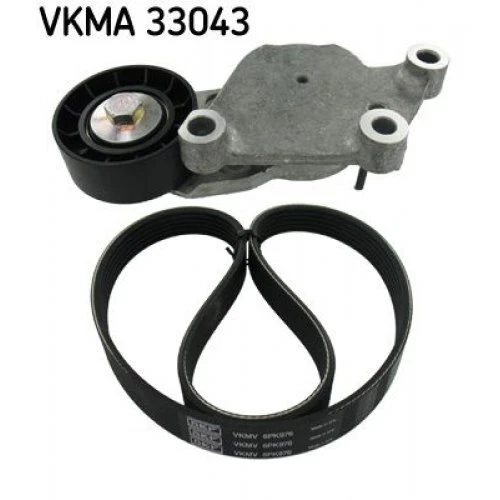 Juego de correas acanaladas SKF VKMA33043 para Ford C-Max Fiesta VI Foto 1 de 1