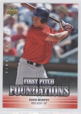 2007 Upper Deck First Edition First Pitch Foundations David Murphy #FPF-DM