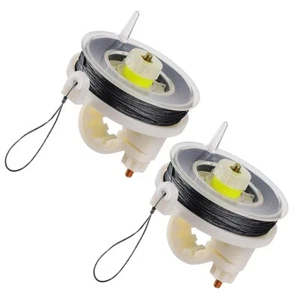 2 Pcs Trip Wire on Reusable Reel (85ft),Trip Wire for Perimeter Trip Alarm7446 - Picture 1 of 7