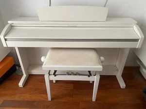 Steinmayer E- piano Plus Hocker, weiß in einem sehr guten Zustand - Bild 1 von 8