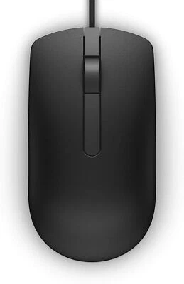 Dell Optical Mouse MS116 570-AAIR 065K5F Black Retail for Inspiron, Latitude New - Image 1 of 2