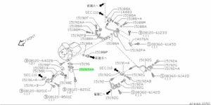 Turbo cargador de salida de aceite; turbocompresor para: Nissan Skyline R32 GTR BNR32 89-94 - Imagen 1 de 1