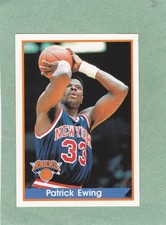 PATRICK EWING NEW YORK KNICKS PANINI '94-'95 BASKETBALL STICKER #87