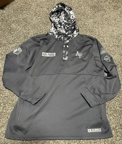Colosseum Men’s Air Force Military Appreciation OHT Hoodie Sweatshirt 2XL Cover