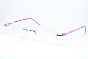 OPTICUNION Gafas Originales Gafas Randlos 13.818 02 Sin Montura Magenta - Imagen 1 de 6