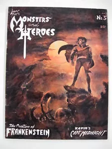MONSTERS AND HEROES #5 fn (Larry Ivie's Creation of Frankenstein) SCARCE! - Foto 1 di 1